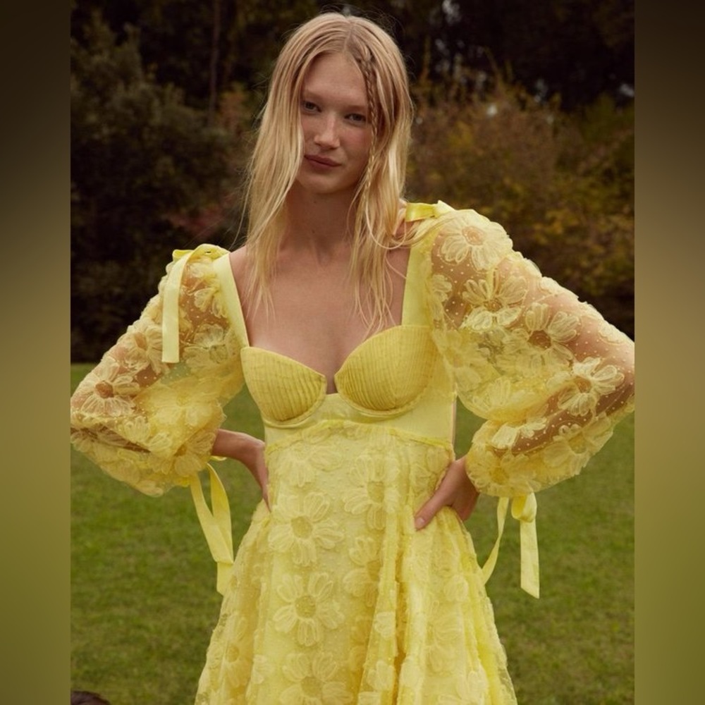 For Love And Lemons Kiersten Mini Dress Size Medium NWT